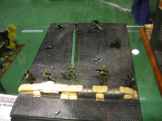 Games Day UK 2003 Golden Demon Battle Scene Necron Attack