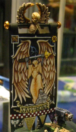 Games Day UK 2003 Golden Demon Dark Angel Dreadnought Banner