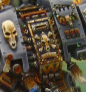 Games Day UK 2003 Golden Demon Spacewolf Dreadnought